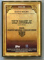 2024 Topps Gilded Gallery of Gold Autographs Onyx GOGSR Scott Rolen Auto 9/10