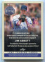 2024 Leaf Bronx Legacy Trade Marks Spectrum Silver Holofoil Jim Abbott Auto 2/2