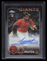 2024 Topps Chrome Rookie Autographs RALM Luis Matos Rookie Auto F05082