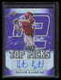 2020 Leaf Metal Draft Top Picks Purple tphk1 Heston Kjerstad Rookie Auto 17/25