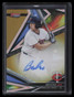 2022 Bowman's Best of '22 Autographs Gold Refractor Brooks Lee Rookie Auto 41/50