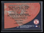 2002 Fleer Box Score Amazing Greats Dual Swatch 5 Nomar Garciaparra Dual Jersey