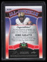 2022 Leaf Valiant All American Crystal Orange George Karlaftis Rookie Auto 5/20