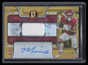 2023 Panini Chronicles Gold Standard Autographs Marvin Mims RC Jersey Auto /199