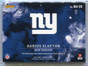 2019 Panini Origins Jumbo Jerseys Gold 29 Darius Slayton Rookie Patch 9/10