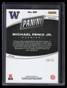 2024 Panini Black Friday Silver MP Michael Penix Jr. Rookie /25 Splash of Color