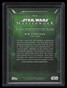 2016 Topps Star Wars Masterwork Alien Identification Guide ai6 Bib Fortuna /299