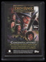 2008 Topps Lord of the Rings Masterpieces II Sketches David Fabbri Orc 1/1