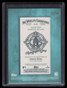 2024 Topps Allen and Ginter Framed Mini Autographs Blue Jordan Wicks RC Auto /50