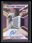 2022 Elite Extra Future Threads Signature Purple Oswald Peraza RC Patch Auto 6/7