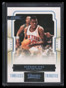 2009-10 Classics Timeless Tributes Platinum 134 Bernard King 13/25