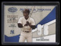 2004 Leaf Certified Fabric of the Game Year 158 Darryl Strawberry Jersey 53/98