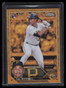2023 Topps Chrome Gilded Gold Etch Wave Refractor 148 Cal Mitchell Rookie 75/75