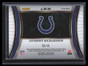 2023 Select Jumbo Rookie Signature Swatches Anthony Richardson RC Patch Auto /49