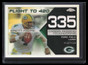 2008 Topps Chrome Flight to 420 Collection Refractor bf335 Brett Favre 33/199