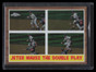 2011 Topps Heritage Chrome c105 Derek Jeter Makes the Double Play 302/1962