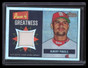 2005 Bowman Heritage Pieces of Greatness Rainbow AP Albert Pujols Jersey 13/51