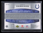 2007 Ultimate Collection Materials Silver Marvin Harrison Dual Jersey 103/125