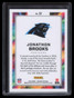 2024 Panini Obsidian Black Color Blast 12 Jonathon Brooks Rookie