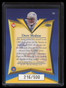1998 Collector's Edge Masters Gold Redemption 5000 98 Drew Bledsoe 216/500