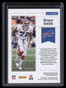 2018 Panini Encased Century Collection Materials 1 Bruce Smith Jersey 14/50