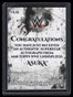 2018 Topps WWE Undisputed Autographs Orange UAAS Asuka Auto 21/99