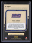 2021 Panini Gold Standard 24k Autographs Platinum 11 Phil Simms Auto 7/10