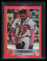 2022 Topps Chrome Logofractor Orange Refractor 110 Ronald Acuna Jr. 18/25