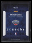 2015-16 Panini Excalibur Crusade Red 77 Anthony Davis 20/149