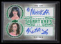 2020 Leaf Ultimate Signatures Emerald Foil us217 The Kat Victoria Dual Auto 5/5