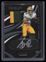 2020 Immaculate Eye Black Autograph Jerseys A. J. Dillon Rookie Patch Auto 69/99