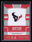 2017 Panini Plates and Patches 212 Deshaun Watson Rookie Patch Auto 33/50