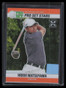 2021 Leaf Pro Set Stars Metal Rainbow Orange 10 Hideki Matsuyama Rookie 7/7