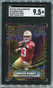 2023 Wild Card Alumination Psyched Swirl Pulsar Brock Purdy 18/25 SGC 9.5 MT+