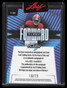 2021 Leaf Flash Forward Autographs Navy Blue Najee Harris Rookie Auto 18/75