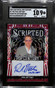 2024 Leaf Pop Century Metal Scripted Autographs Red Paul Bettany Auto 2/3 SGC 9