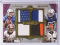 2012 Topps Supreme Andrew Luck Griffin Gordon Rookie quad patch #D5/5