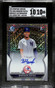 2023 Bowman Chrome HTA Choice Refractor Brando Mayea Rookie Auto 145/150 SGC 10