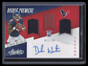 2017 Absolute 239 Deshaun Watson Rookie Triple Ball Jersey Auto 52/149