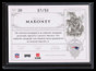 2007 Playoff National Treasures Signature Silver 20 Laurence Maroney Auto 37/50