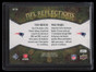 2009 Upper Deck Icons NFL Reflections Gold RFBV Mike Vrabel Tedy Bruschi 31/199