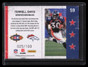 2010 Playoff Contenders Super Bowl Ticket Gold 59 Terrell Davis 25/100