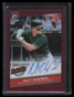 2020 Donruss Optic Highlights Signatures Red 12 Matt Chapman Auto 3/35