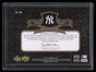 2007 SP Legendary Cuts Enshrinement Cuts BD Bill Dickey Cut Auto 4/5