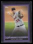 2022 Topps X Derek Jeter Call of the Captain Purple 46 Justin Verlander 19/50