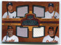 2008 Upper Deck Ballpark Collection 233 Giambi Roberts Mora Jeter Quad Jersey