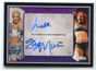 2016 Topps Road to WrestleMania Autographs NNO Eva Marie Lana Dual Auto 2/11