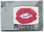 2016 Topps WWE Diva Kiss Autographs Printing Plate Black NNO Lana Kiss Auto 1/1