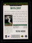 1999 Upper Deck 10th Anniversary Team Double x25 Derek Jeter 1518/4000