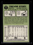 2016 Topps Heritage 707b Trevor Story Action Rookie SP